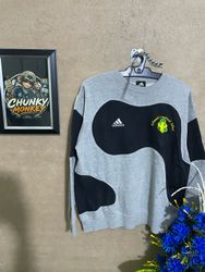 upcycle authentic Adidas sweashirts 🐒🐒🐒