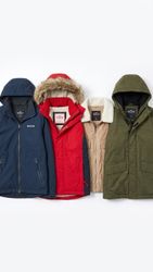 Hollister Outerwear Hooded Jackets Puffer Jackets