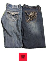 BOOTCUT JEANS DESIGNER BRAND'S INCLUDED THE ELITE,..