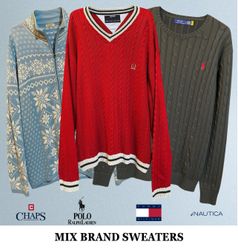 Premium Sweaters including Tommy and Ralph Lauren
