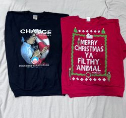 Printed Crewneck Sweatshirt۔