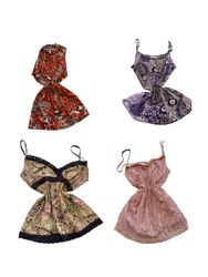 Y2K Red Animal Print Camisoles-ST-352