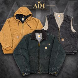 Carhartt Vintage Workwear Jackets & Vest Bundle