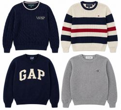 Mixed branded sweaters