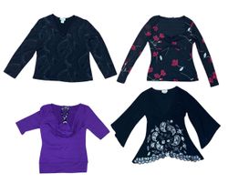 Y2K Long Slvess Tops 14 pcs At 1231