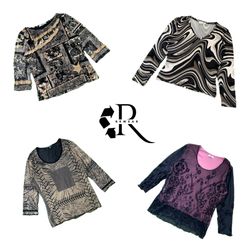 Y2K Unique Girl Printed Full Sleeve Tops RW-2552