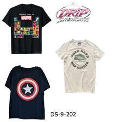 Trendy Graphic Printed T-Shirts Mixed Bulk (DS-9-2..