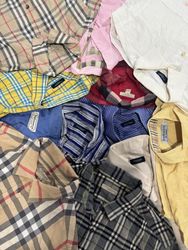 burberry cotton button up shirts