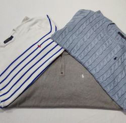 Ralph Lauren Sweaters – 1/4 Zip, Cable Knit, Round..