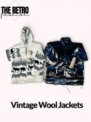 Vintage Wool Jackets.        #361