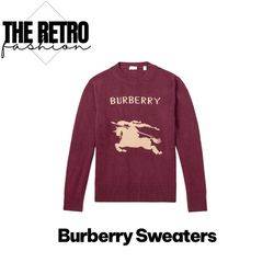 Pulls Burberry.       #743