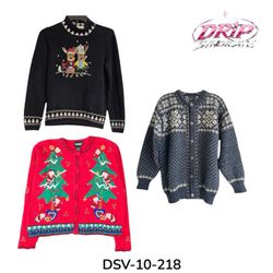 DSV-10-218 Neuartige Weihnachtsstrickwaren und Pul..
