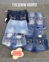 🔴 Y2K Denim Shorts - (23/10)