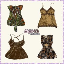 90s/Y2K Grunge Revival Tops