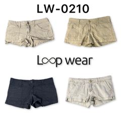 Y2K Cotton Micro Mini Shorts