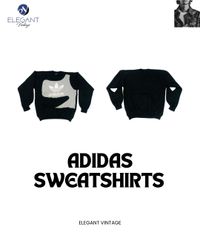 Upcycled Adidas Sweatshirt - EVR0146