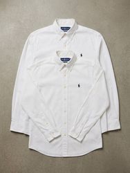 Ralph Lauren Polo Premium Button Up Shirts White O..