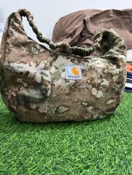 Upcycle Carhartt Camo Hobo bag