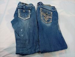 CR11299 Vintage Miss Me and Rock Revival Flare and..
