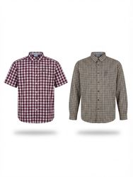 (FV-2001) Columbia Camicia a bottone
