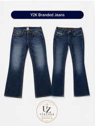 Y2K Branded Jeans