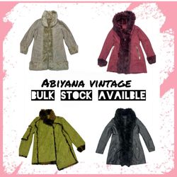 Y2K Afghan Penny Lane Coats Bundle - Faux Fur Trim..