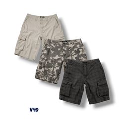 Vintage-Mix-Shorts mit Markenlogo