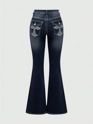 Y2K FLARED WOMAN JEANS 38 PCS
