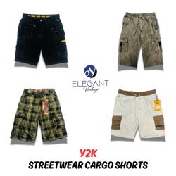 Y2K Street Wear Cargo Shorts - EV0516