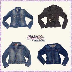 90’s/Y2K Cool Girl Denim Jackets