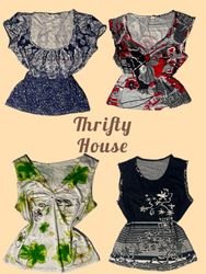 Y2K Vintage Bohemian Tank Tops(TH/914)