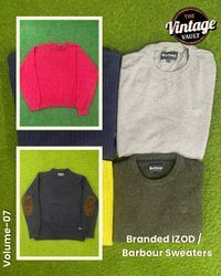 Branded Mix Sweaters Of  Barbour & IZOD, Volume : ..