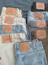 Jean Levi's 501, 550, 505, 569, 560 des années 90 ..
