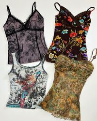 Y2K Cami Tops