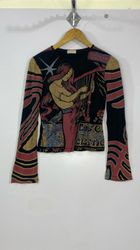 Vintage Y2K  Printed Long Sleeve Top’s Collection
