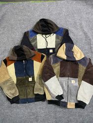 Upcycled Carhartt Corduroy Hoodie