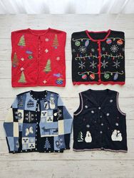 Weihnachtspullover und -cardigans