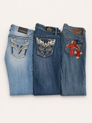 Y2K Bootcut/Flared Jeans [TD-540]