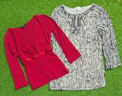 7136 - Y2K Style Blouses