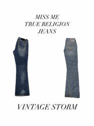 Miss Me Rock Revival True Religion Jeans