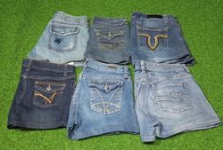 MUDD AND OTHER MIX BRANDS MINI SHORTS (C 444)