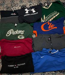 Mix branded hoodies
