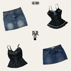 Y2K Black Gothic Mix And Match (AA-1481)