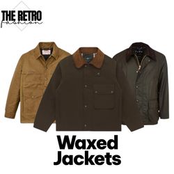 Men Waxed Jackets.      #606