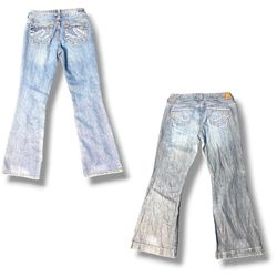Y2k Fleared jeans