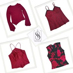 Y2K Romantic Grunge Mix Tops