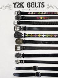 Y2k belts