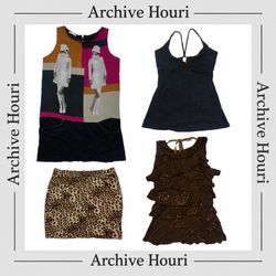 Ruffles estampa animal e estilo Y2K (AH-013)