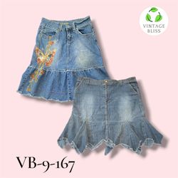 Y2K Mixed Denim Skirt Wholesale Bundle – Assorted ..