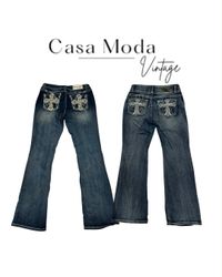 3 281026-3 Y2K ausgestellte Jeans 15 Stk.
